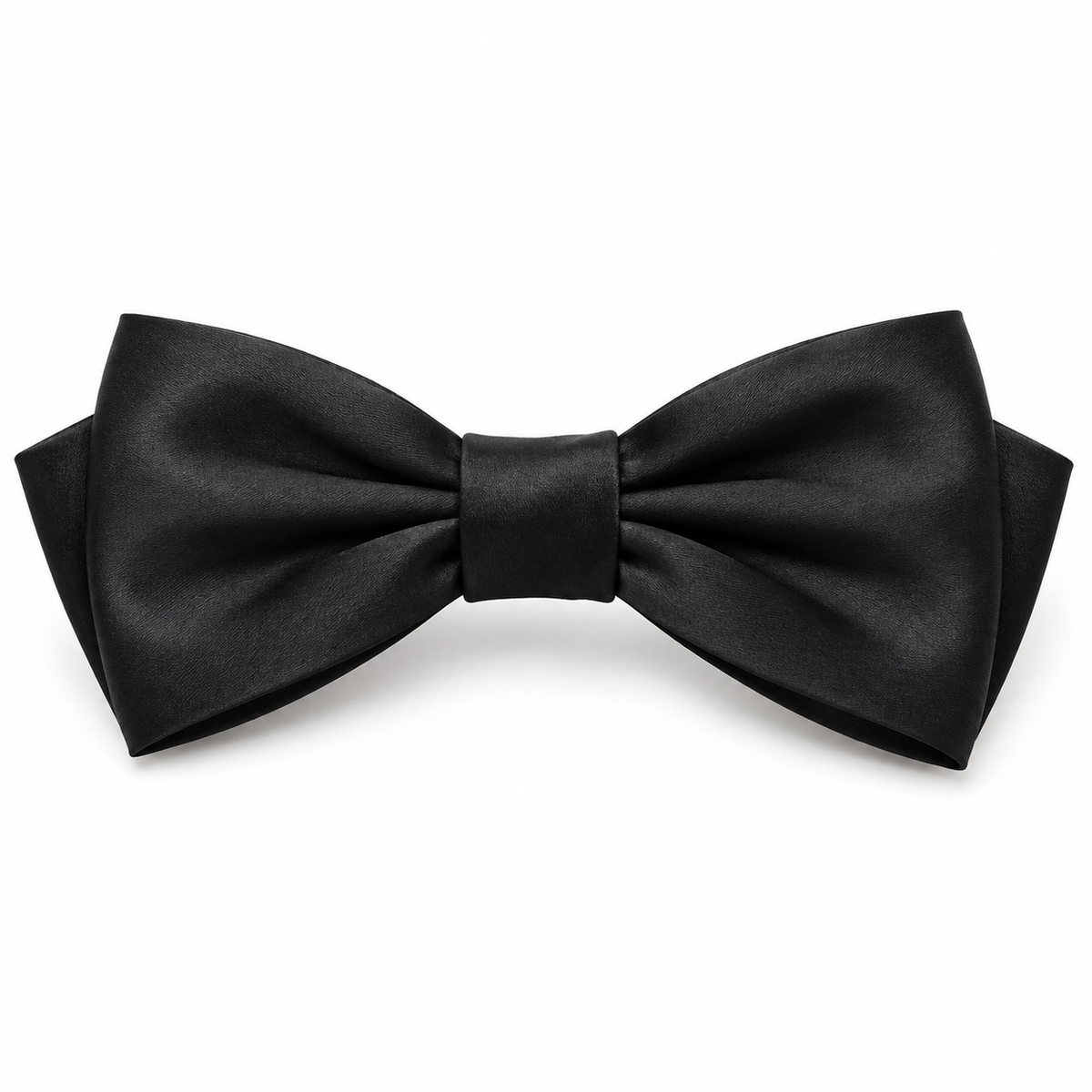 ROVQENIVA™ Miori Minimal Satin Bow Barrette — Japanese-Inspired Large Hair Bow Clip for Half-Up Hair, Ponytail & Elegant Everyday Styling